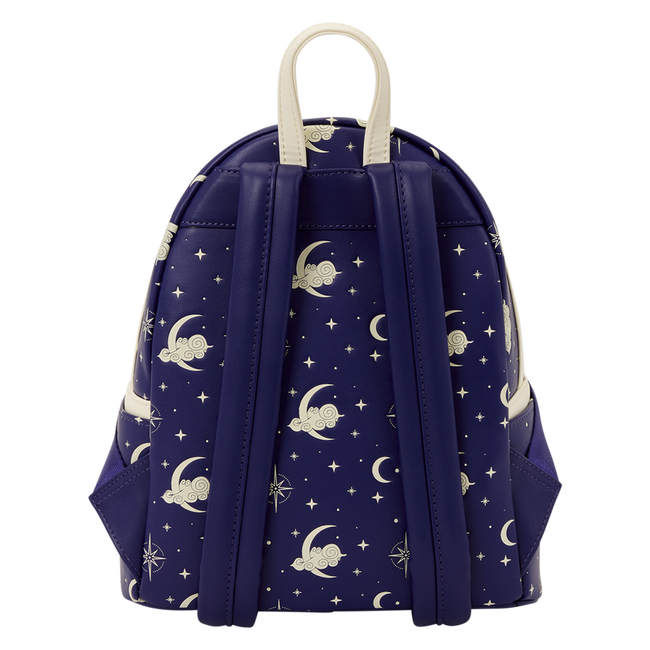 The Nightmare Before Christmas Jack Skellington & Sally Night Sky Mini Backpack LOUNGEFLY