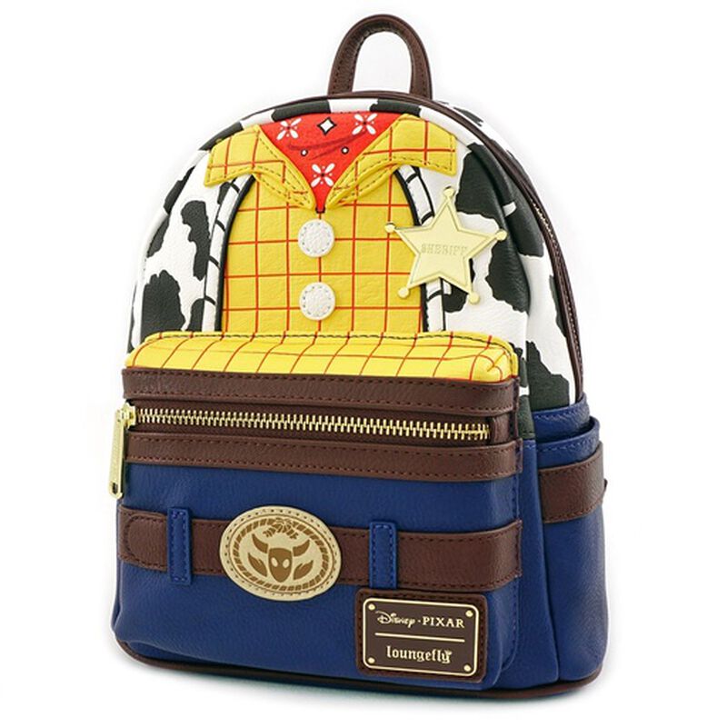 Toy Story Woody Cosplay Mini Backpack LOUNGEFLY
