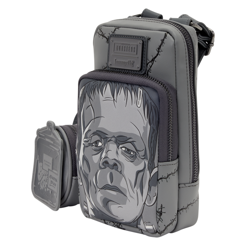 Universal Monsters Frankenstein Crossbody Bag with Coin Bag LOUNGEFLY