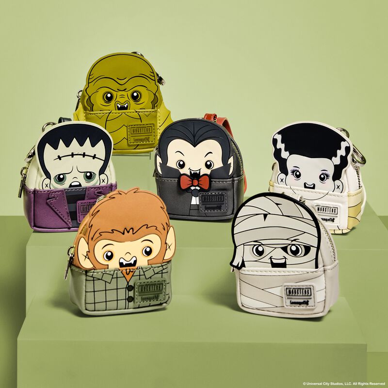 Loungefly - Universal Monsters Cosplay Mystery Mini Backpack Keychain Charm