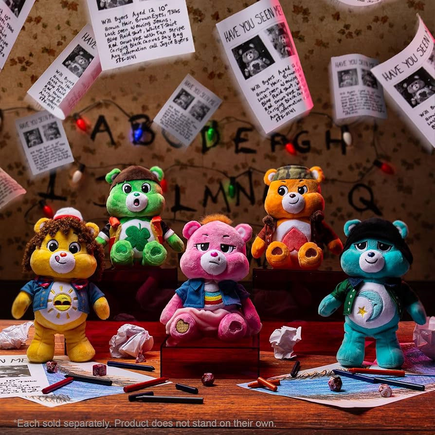 CARE BEARS X STRANGER THINGS 8