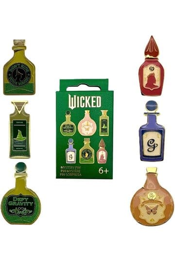 Wicked Enamel Pins Potion Bottles Blind Display  LOUNGEFLY