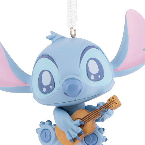 Disney Hanging Ornament - Lilo And Stitch, Stitch & Ukulele