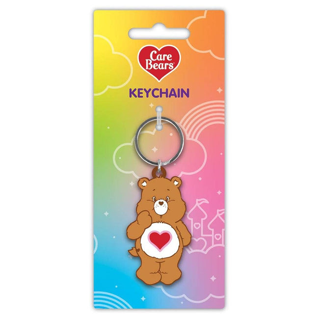 Care Bears (Tenderheart Bear) Pvc Keychain: Keyrings