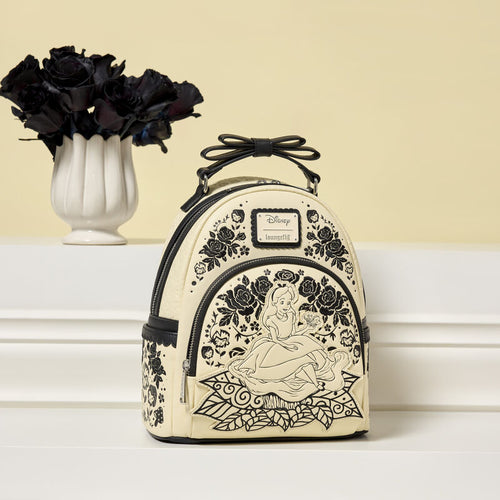 Alice in Wonderland Floral Mini Backpack - LOUNGEFLY