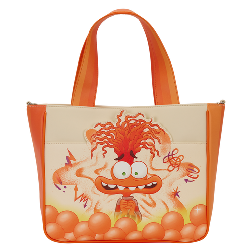 Loungefly - Inside Out 2 Anxiety Tote Crossbody Bag with Coin Bag