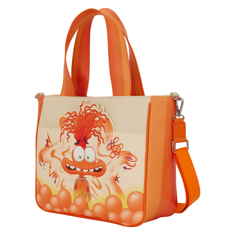 Loungefly - Inside Out 2 Anxiety Tote Crossbody Bag with Coin Bag