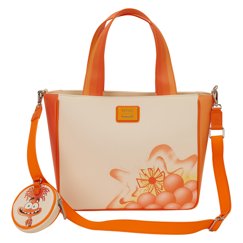 Loungefly - Inside Out 2 Anxiety Tote Crossbody Bag with Coin Bag