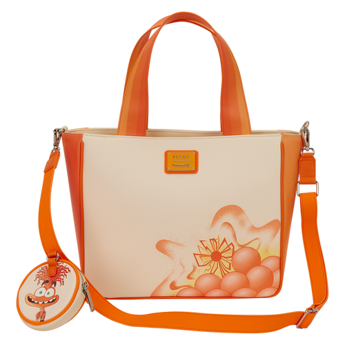Loungefly - Inside Out 2 Anxiety Tote Crossbody Bag with Coin Bag