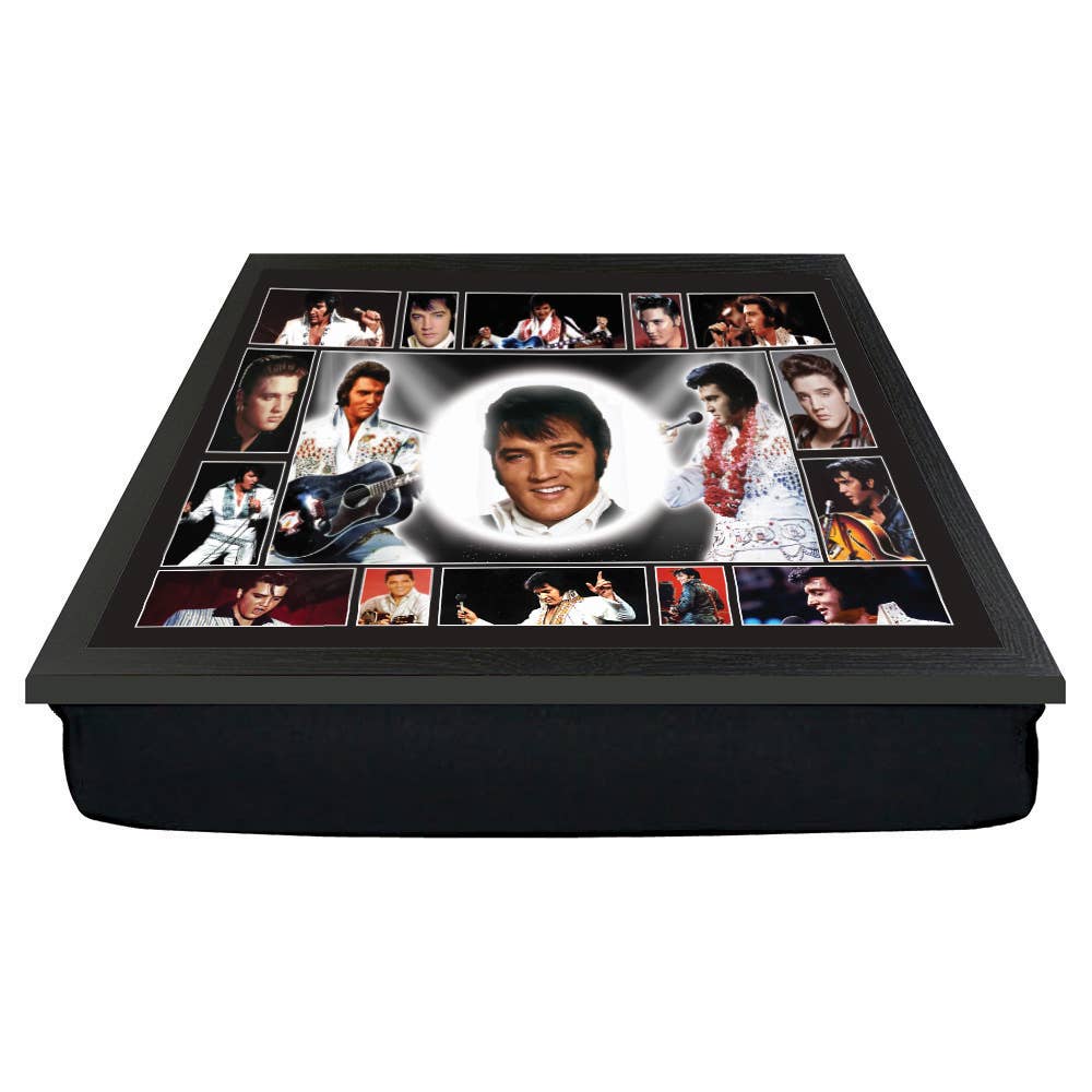 Presley King of Rock & Roll Icon Lap Tray