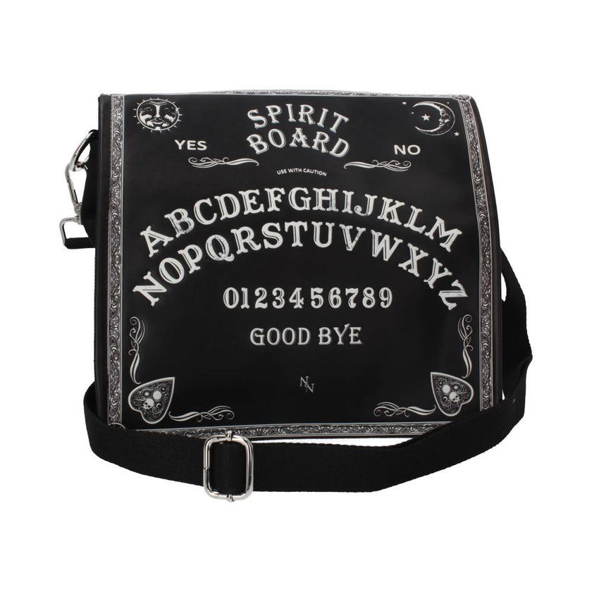Spirit Board Embossed Shoulder Bag (NN) 25cm - NEMESIS NOW
