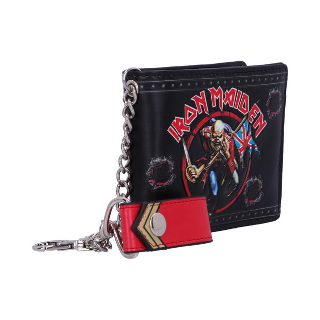 Iron Maiden Wallet Officially Licensed Iron Maiden Eddie Trooper Wallet  SKU: B5134R0 Weight (Boxed): 0.22kg Material: PU
