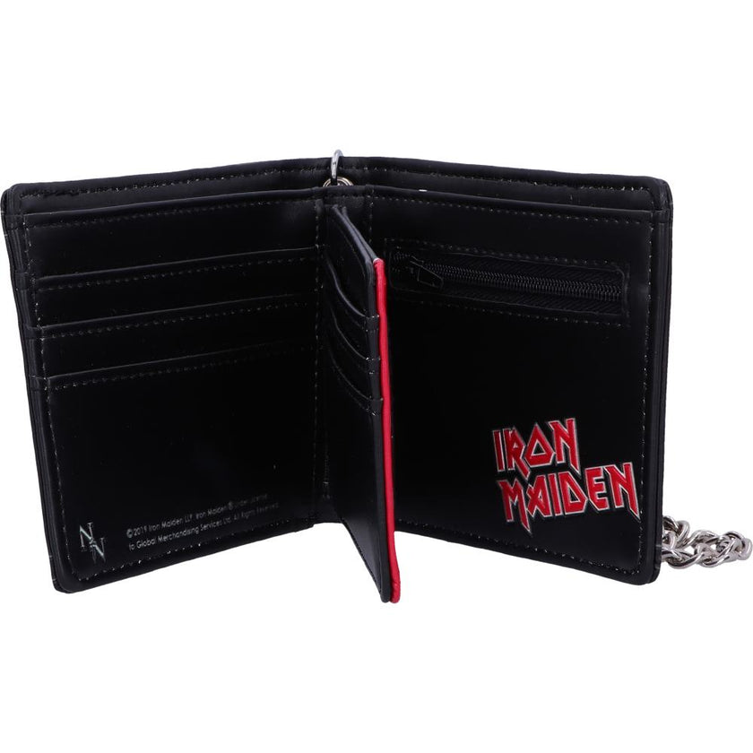 Iron Maiden Wallet Officially Licensed Iron Maiden Eddie Trooper Wallet  SKU: B5134R0 Weight (Boxed): 0.22kg Material: PU
