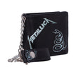 Metallica - Black Album Wallet Officially licensed Metallica Black Album Wallet with Chain