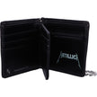 Metallica - Black Album Wallet Officially licensed Metallica Black Album Wallet with Chain