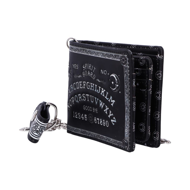 Spirit Board Wallet Nemesis Now Spirit Board Embossed Purse Ouija Wallet Black 18.5cm