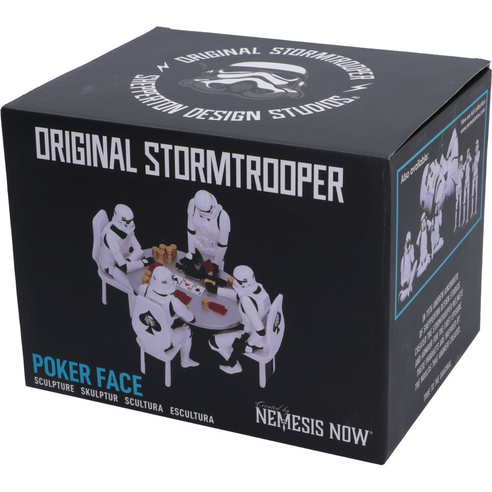 Stormtrooper Poker Face 18.3cm ORIGINAL STORMTROOPER NEMESIS NOW