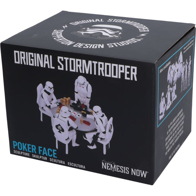 Stormtrooper Poker Face 18.3cm ORIGINAL STORMTROOPER NEMESIS NOW
