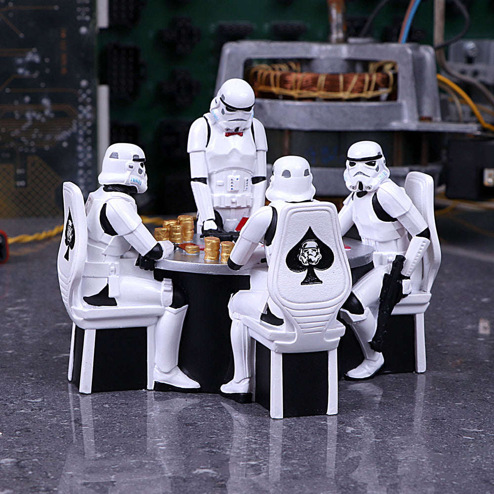 Stormtrooper Poker Face 18.3cm ORIGINAL STORMTROOPER NEMESIS NOW
