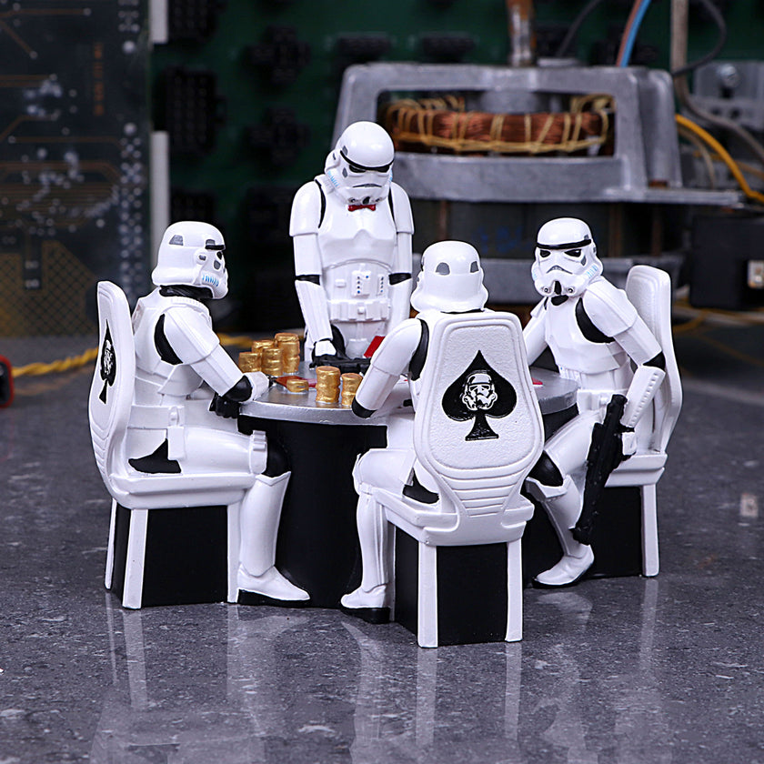 Stormtrooper Poker Face 18.3cm ORIGINAL STORMTROOPER NEMESIS NOW