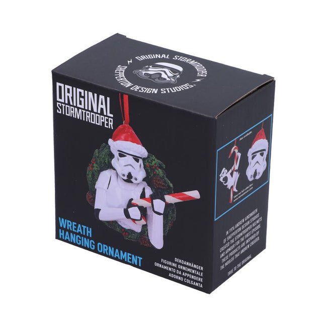 Stormtrooper Wreath Hanging Ornament PRIGINAL STORMTROOPER NEMESIS NOW