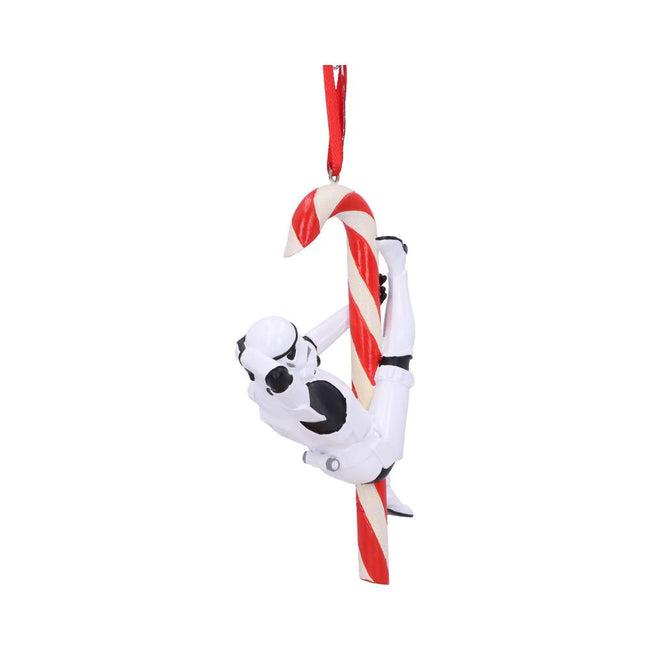 Stormtrooper Candy Cane Hanging Ornament 12cm ORIGINAL STORMTROOPER NEMESIS NOW