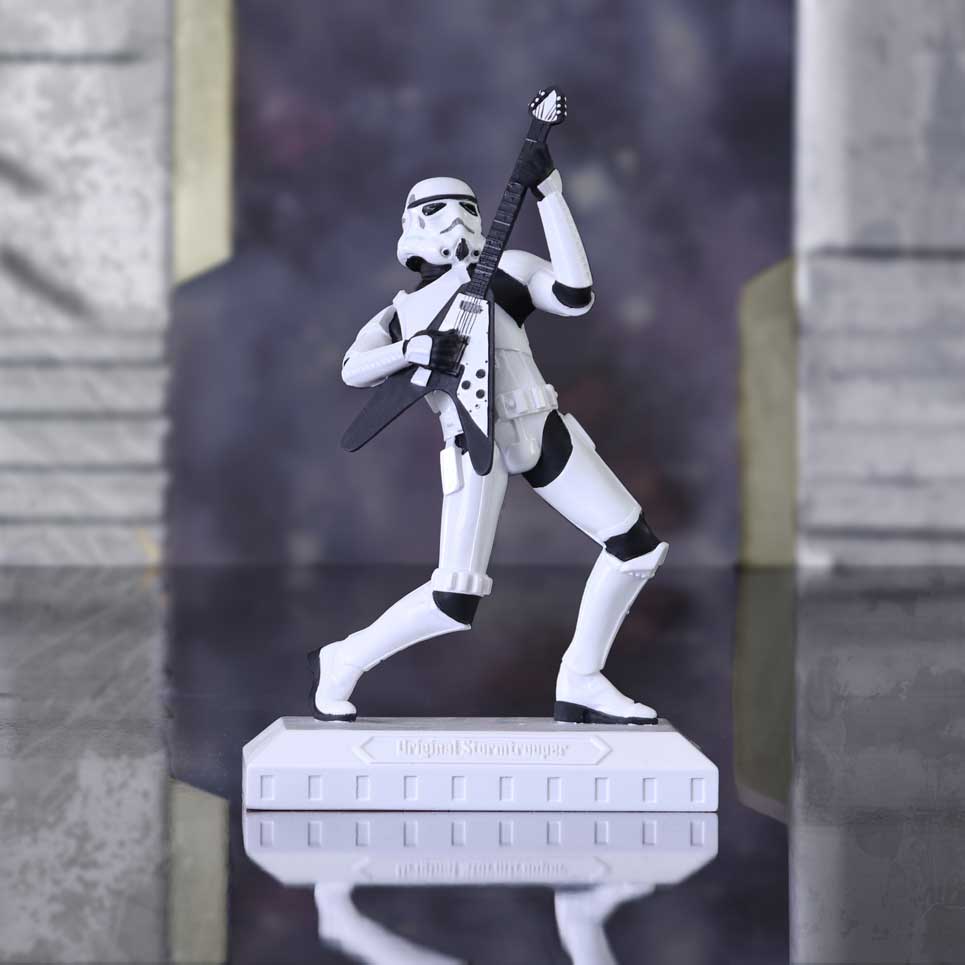 ROCK ON FIGURINE - ORIGINAL STORMTROOPER - NEMESIS NOW