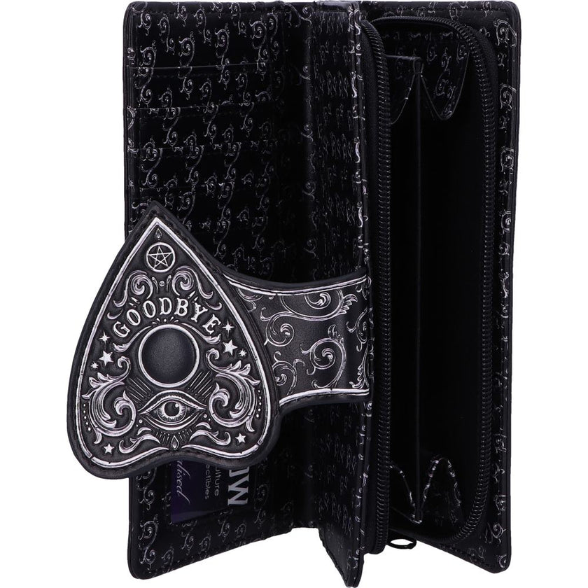 Spirit Board Planchette Embossed Purse 18.5cm - NEMESIS NOW