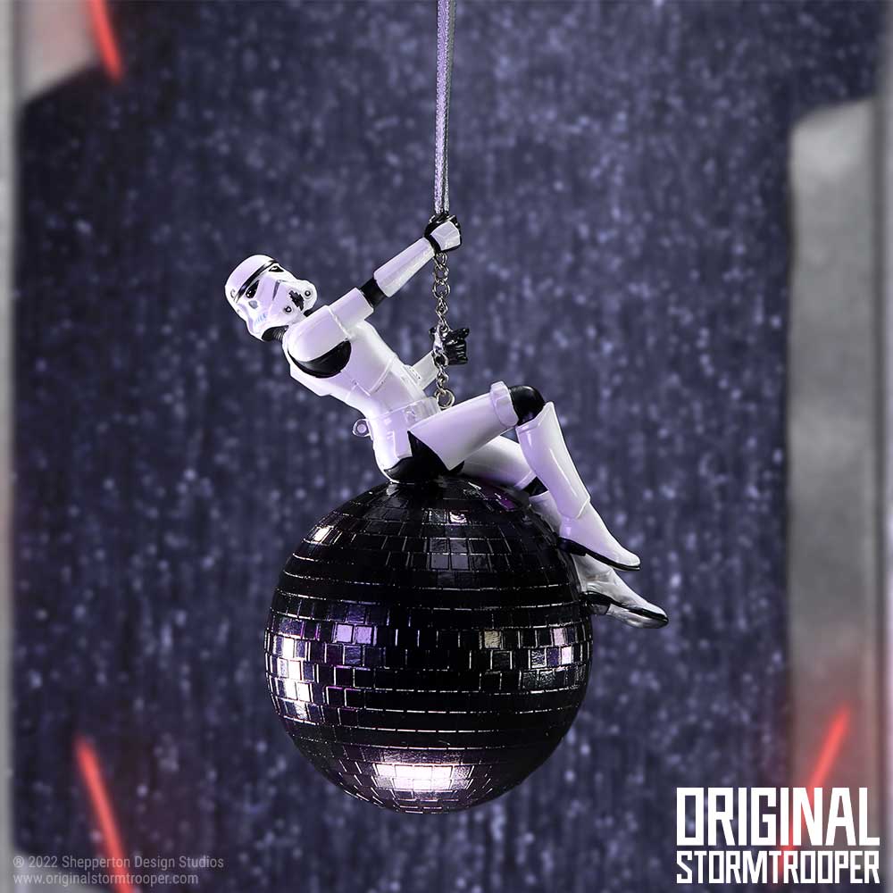 Stormtrooper Wrecking Ball Hanging Ornament 12.5cm ORIGINAL STORMTROOPER NEMESIS NOW