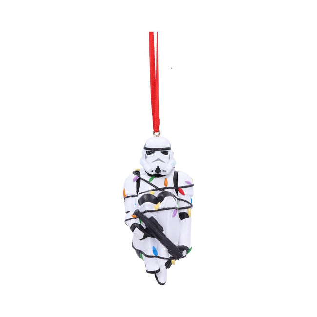 Stormtrooper In Fairy Lights Hanging Ornament 9cm ORIGINAL STORMTROOPER NEMESIS NOW