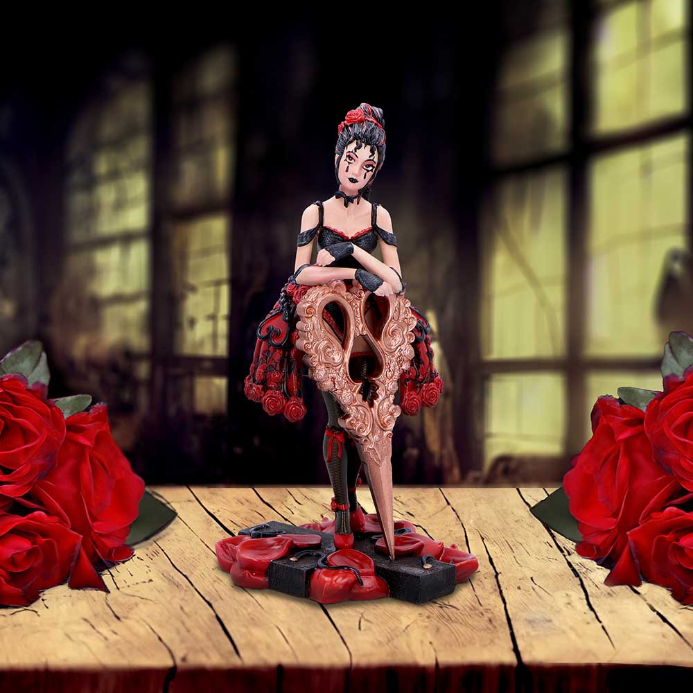 Marionette 18.5cm Marionette with Scissors Burlesque Figurine - NEMESIS NOW