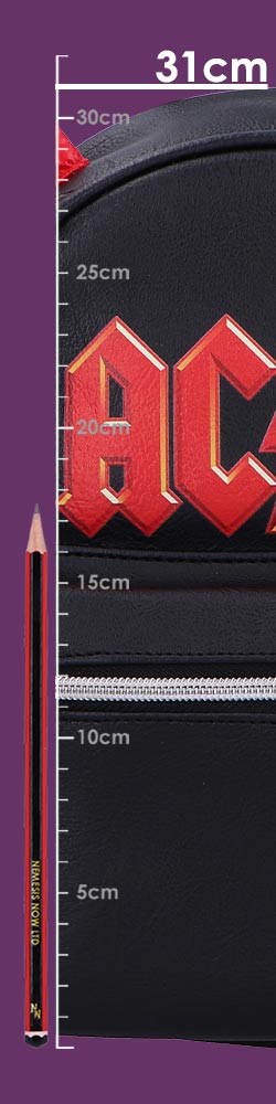 ACDC Backpack 31cm AC/DC Devil Horns Backpack