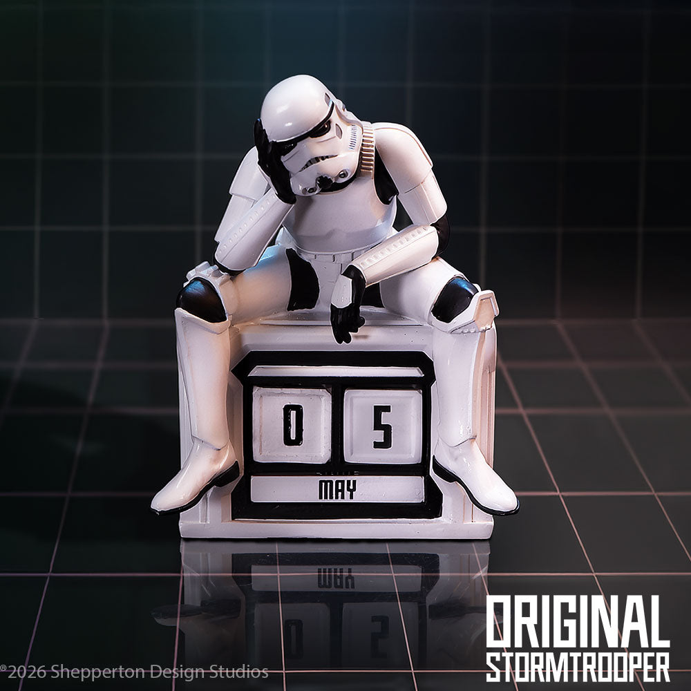 Stormtrooper What a Day Perpetual Calendar ORIGINAL STORMTROOPER NEMESIS NOW