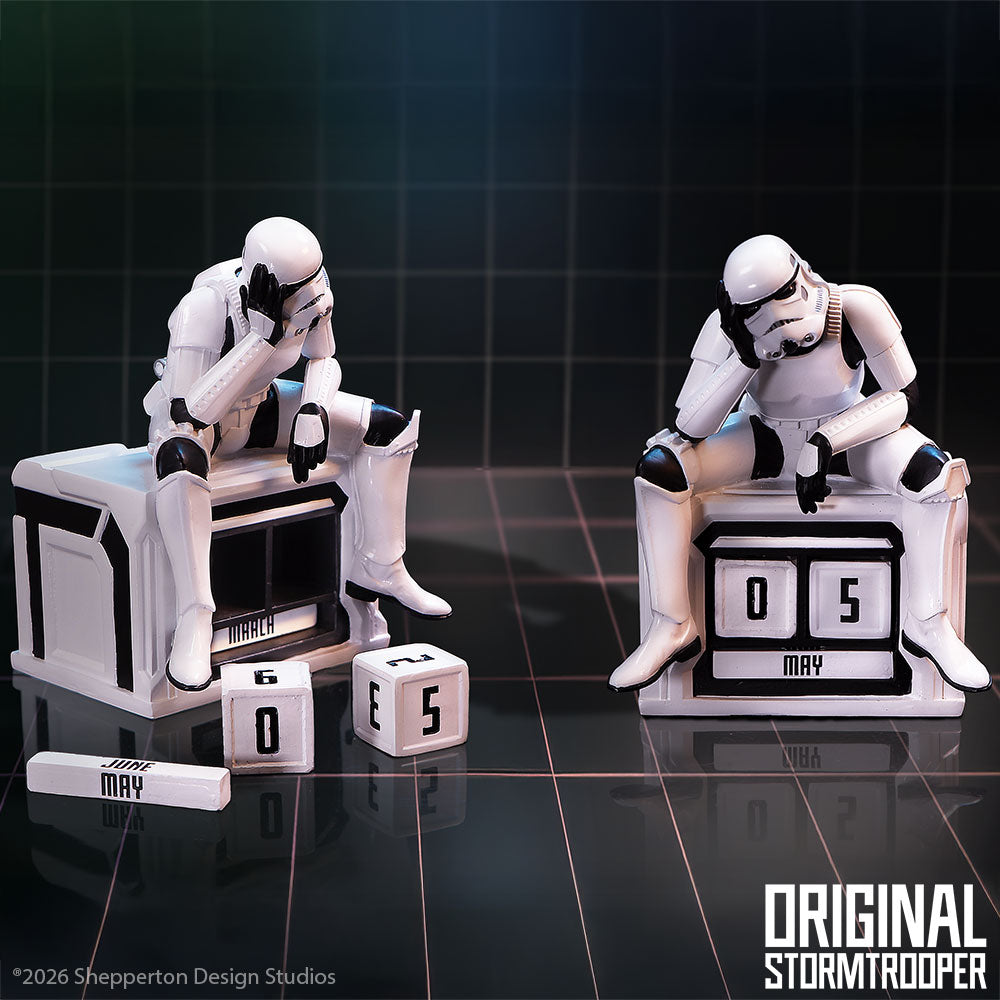 Stormtrooper What a Day Perpetual Calendar ORIGINAL STORMTROOPER NEMESIS NOW