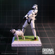 Stormtrooper Mans Best Friend 15.5cm ORIGINAL STORMTROOPER NEMESIS NOW