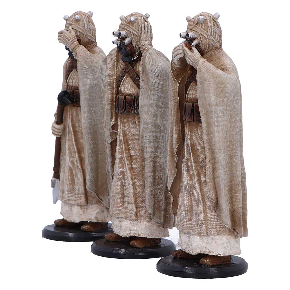 Three Wise Tusken Raiders 14.3cm ORIGINAL STORMTROOPERS NEMESIS NOW