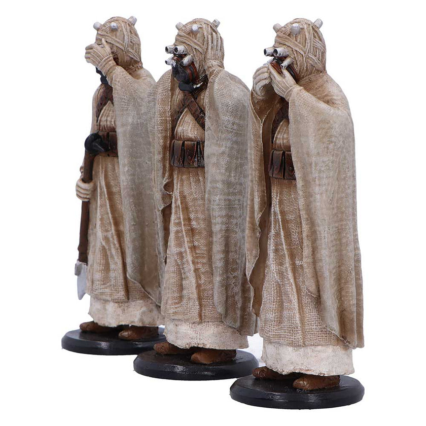 Three Wise Tusken Raiders 14.3cm ORIGINAL STORMTROOPERS NEMESIS NOW