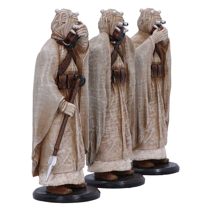 Three Wise Tusken Raiders 14.3cm ORIGINAL STORMTROOPERS NEMESIS NOW