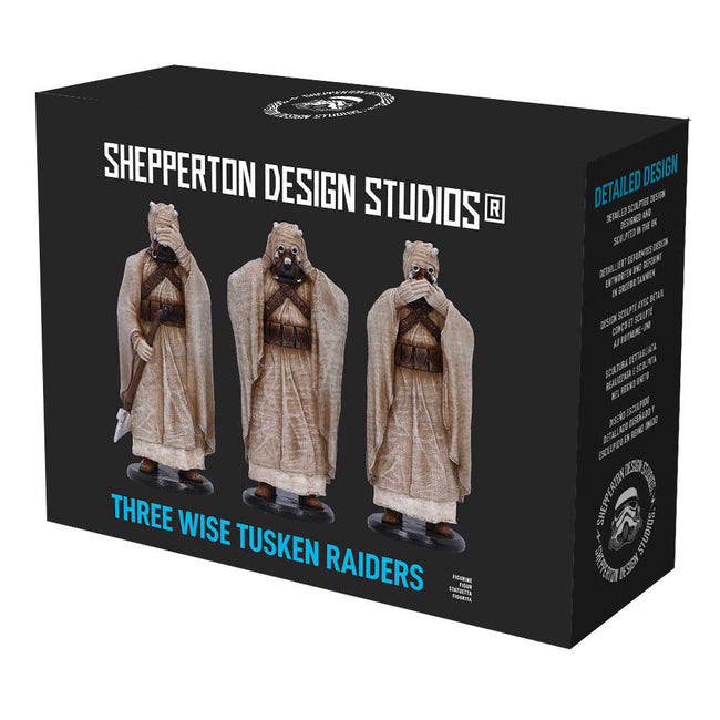 Three Wise Tusken Raiders 14.3cm ORIGINAL STORMTROOPERS NEMESIS NOW
