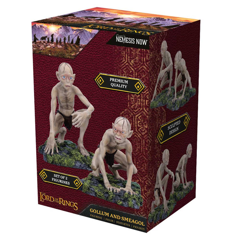 Lord of the Rings Gollum and Smeagol (Set of 2) 13cm BY NEMESIS NOW