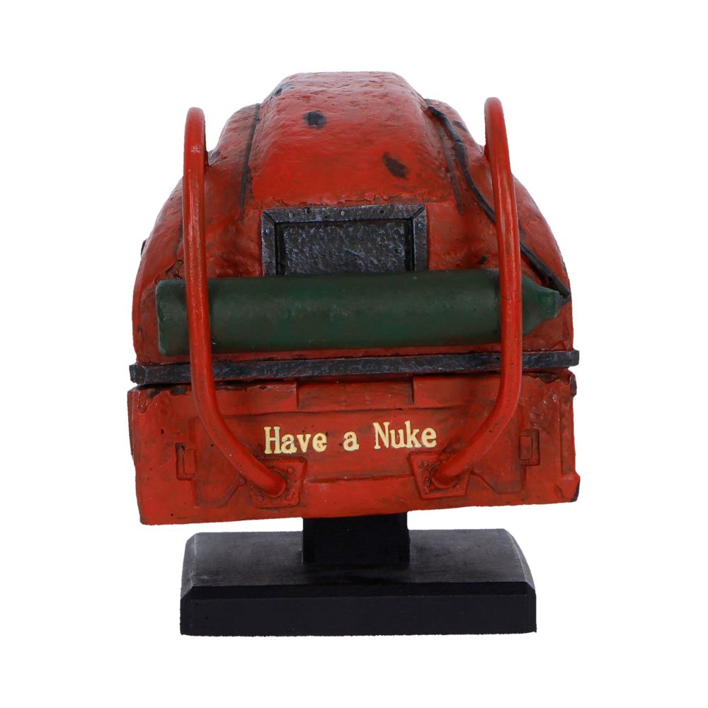 Fallout Nukatron Helmet Fallout Nukatron Helmet Miniature Replica Figurine 11cm