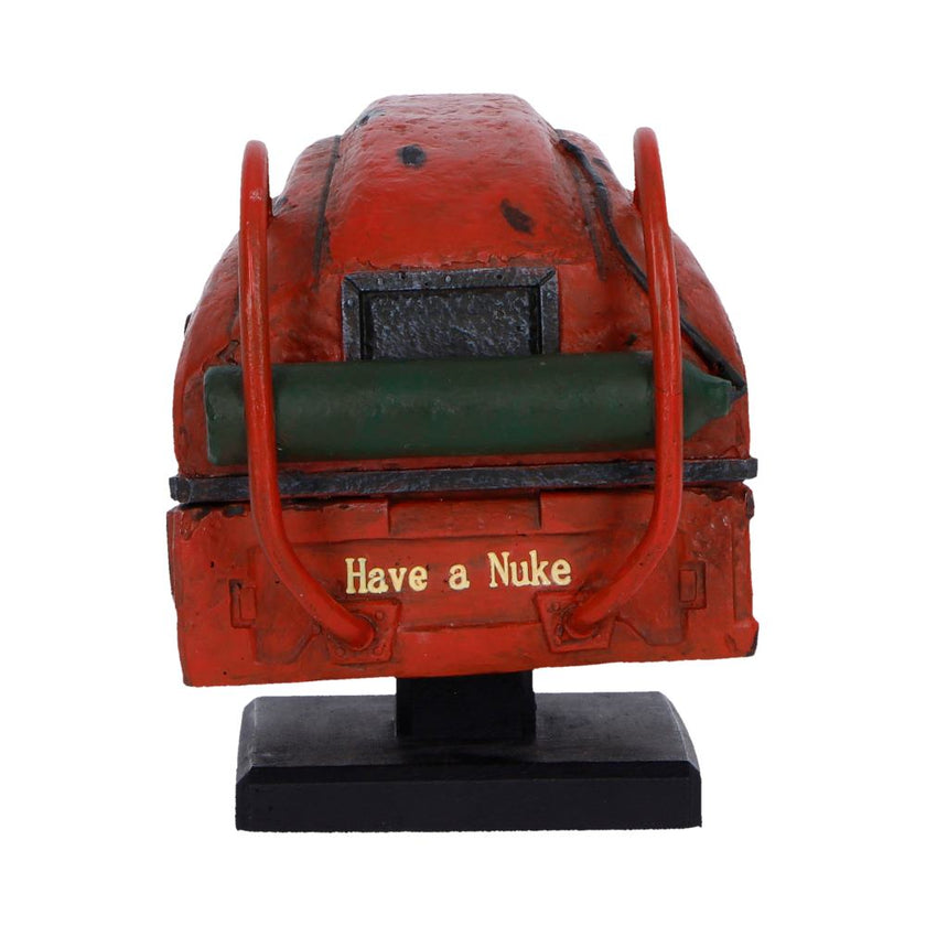 Fallout Nukatron Helmet Fallout Nukatron Helmet Miniature Replica Figurine 11cm