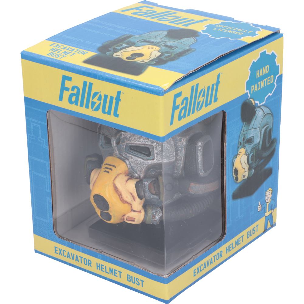 Fallout Excavator Helmet Fallout Excavator Helmet Miniature Replica Figurine 14cm