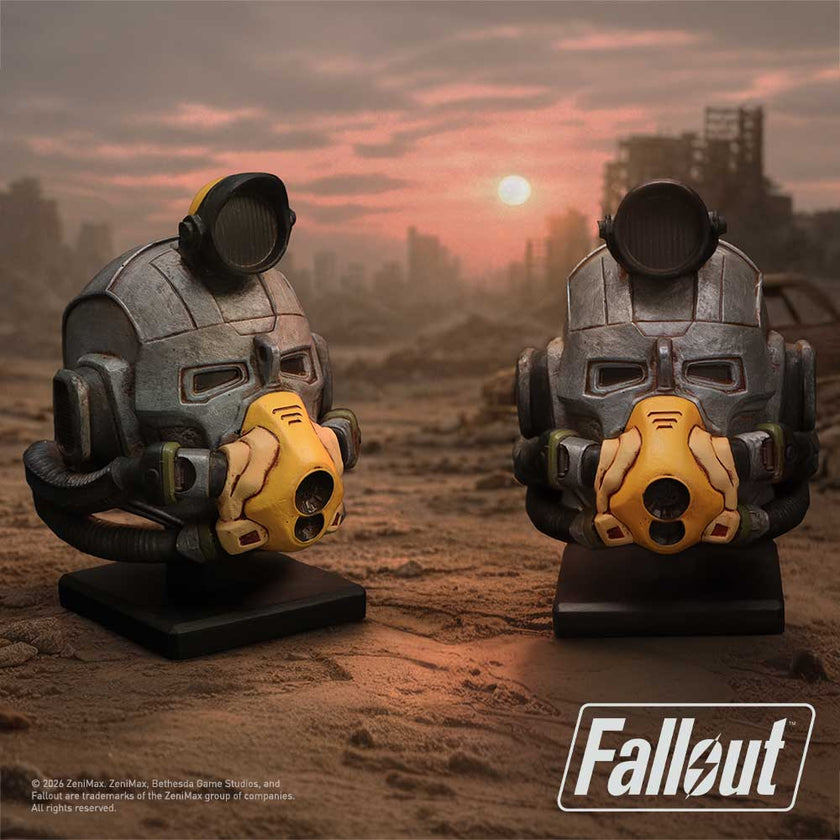 Fallout Excavator Helmet Fallout Excavator Helmet Miniature Replica Figurine 14cm