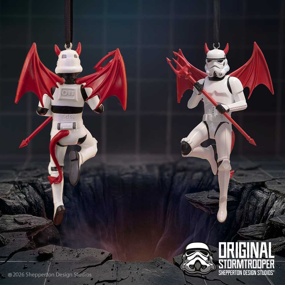 Stormtrooper What the Hell Hanging Ornament 11.2cm ORIGINAL STORMTROOPER NEMESIS NOW