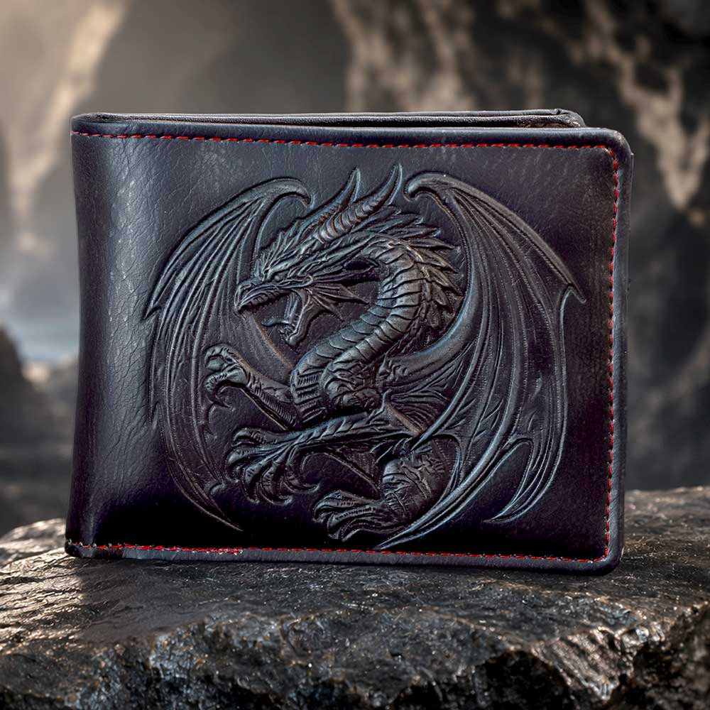 Obsidian Wallet 9.5cm Obsidian Dragon Wallet 9.5cm NEMESIS NOW