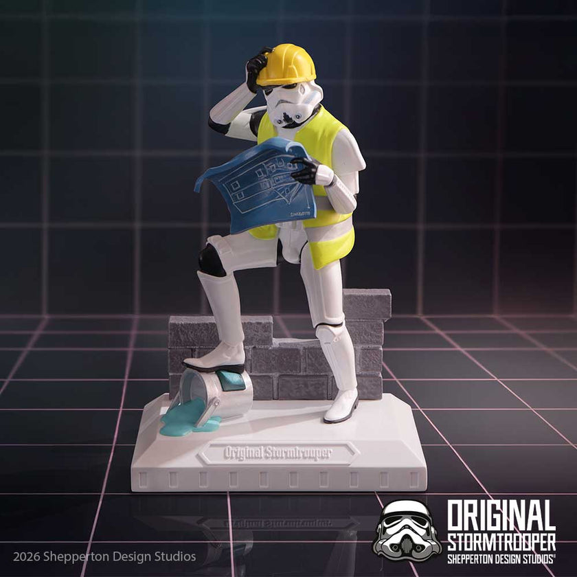 Stormtrooper Hit a Brick Wall 17.5cm ORIGINAL STORMTROOPER NEMESIS NOW