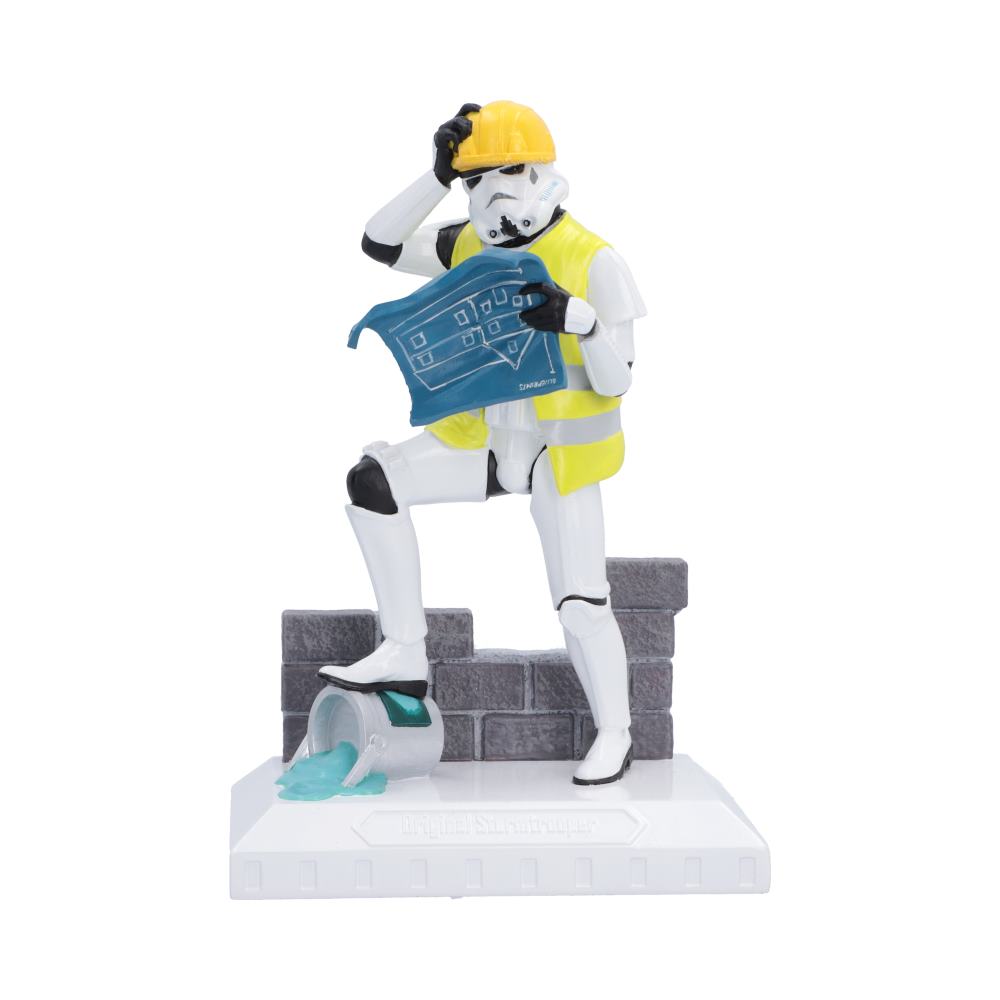 Stormtrooper Hit a Brick Wall 17.5cm ORIGINAL STORMTROOPER NEMESIS NOW