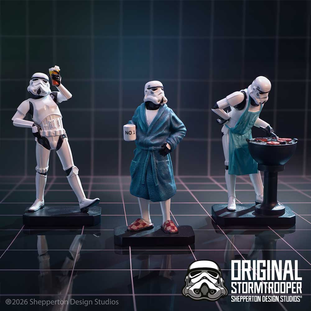 Stormtrooper Living for the Weekend 10.5cm 3PK ORIGINAL STORMTROOPER NEMESIS NOW