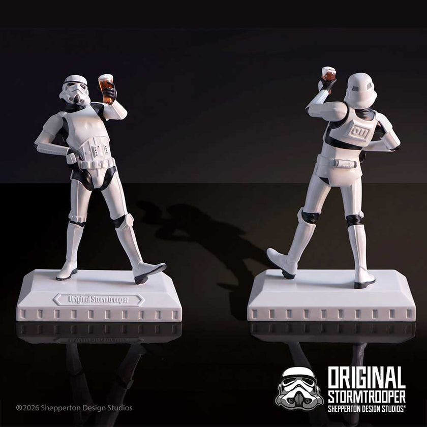 Stormtrooper Raise a Glass 17.4cm ORIGINAL STORMTROOPER NEMESIS NOW